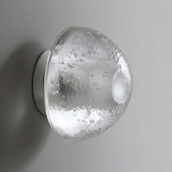 Ovo Buzlu Cam Duvar Aplik